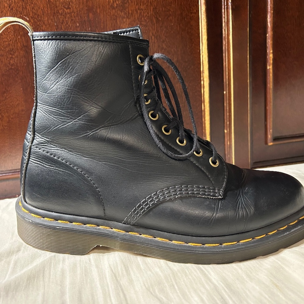 Mens Dr Martens Vegan 14045 Felix Lace up Mens 10 Wmns 11Eye Ankle Boots Classic